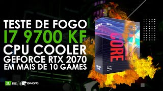 ? I7 9700 KF no Cooler Box + GeForce RTX 2070 Teste em + de 10 Games No Ultra 1080p