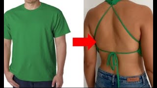 4 TRANSFORMACIONES DE ROPA SIN MÁQUINA, QUE PUEDES HACER TU MISMO EN CASA - OLD CLOTHES RECYCLE