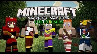 Minecraft Xbox 360 Skin Pack 1 For PC Minecraft Accounts - Minecraft Skins