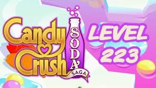Candy Crush Soda Saga Level 223
