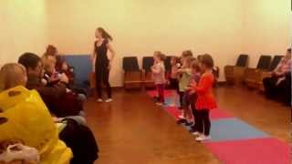 Урок вокала для детей 4 - 5 лет. Распевка.