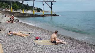 Пляжи Крыма июнь 2017. Начало сезона