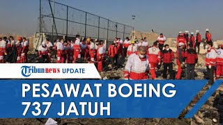 Pesawat Ukraina Boeing 737 Jatuh di Iran, Sebanyak 180 Orang Dikabarkan Tewas