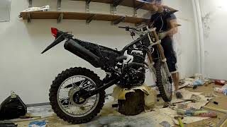 Сборка IRBIS TTR250R (13 часов за 5 минут)