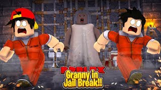 ROBLOX - GRANNY IN ROBLOX JAIL BREAK!!!