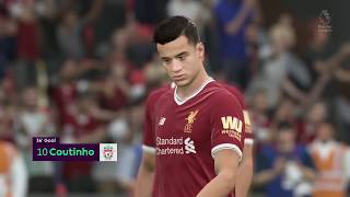 Liverpool vs Manchester United 4-1 Full Match | FIFA 18 Gameplay PS4 Pro