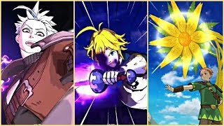 ALL SSR ULTIMATE ATTACKS - The Seven Deadly Sins: Hikari to Yami no Grand Cross