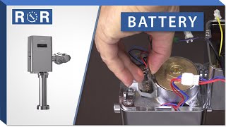 TOTO EcoPower Flushometer | Battery | Repair and Replace