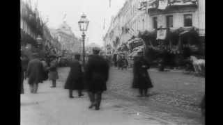 Москва. Тверская улица в конце 19 века. 1896 год / Moscow. Tverskaya Street 19th century.