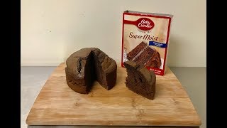 COMO MODIFICAR PAN DE CAJITA DE CHOCOLATE, QUEDO DELICIOSO.. /Luis Sibrian