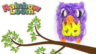 Как плести из резинок игрушку СОВА