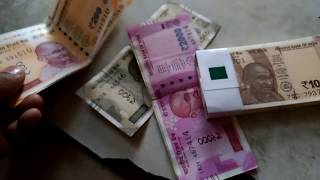Different Indian New Currency Notes RS 10 - 200 - 500 -  2000