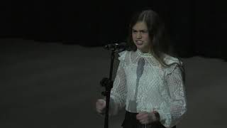 GRACE MCQUILLAN at Liverpool TeenStar Singing & Dance competition