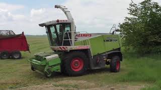 Заготовка сенажа 2019 CLAAS Jaguar часть 2