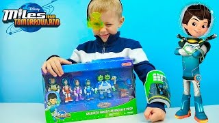 МАЙЛЗ С ДРУГОЙ ПЛАНЕТЫ - Видео для детей с игрушками из мультика МАЙЛЗ ИЗ БУДУЩЕГО. Miles Disney
