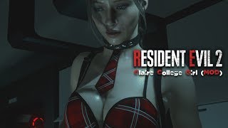 Resident Evil 2 Gameplay | Part 2 | Claire Mod | College Girl