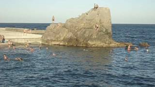 Алупка 2 августа 2017 Пляж Лягушка
