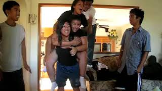 Girl Lift and Carry  piggyback 22