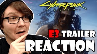 CYBERPUNK 2077 - Official E3 2019 Cinematic Trailer Reaction!