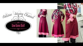 Premium Finish Muslimah Dress Sewing Tutorial