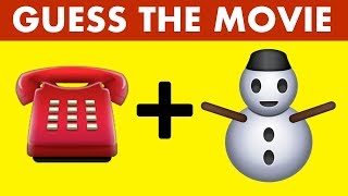 Can You Guess The Movie By Emoji? Emoji Challenge | Emoji Puzzles
