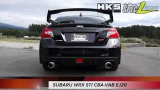 SUBARU WRX STI CBA-VAB EJ20 HKS Hi-Power Muffler Spec-L