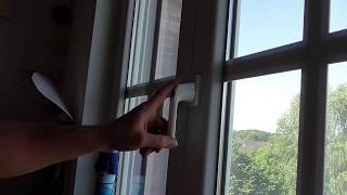 Fenstergriff Schloss öffnen/knacken/picken/Lock Picking /Dietrich