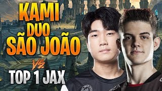 KAMI, TOP 1 NASUS, TOP 1 JAX, SEONGHWAN, KEY E TÉCNICO DA PAIN TODOS NA MESMA PARTIDA!!!