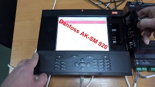 Мониторинг Danfoss AK-SM 820 Предварительная настройка