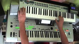 autobahn kraftwerk - remix on tyros 3 and vst