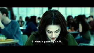twilight - first meet  bella and  cullens  - school scene with subtitle