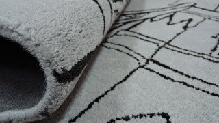 Шерстяной ковер Hand Tufted - V Monument silver