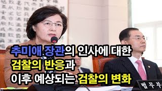 [김남국TV with 서울의소리] 추미애 장관의 인사에 대한  검찰의 반응과  이후 예상되는 검찰의 변화