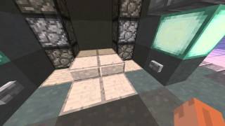 Minecraft механизмы №2 - декоротивный лифт в minecraft 1.8