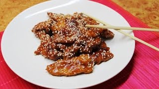 Рецепт: Свинина в кисло-сладком соусе ( По-китайски ) =)