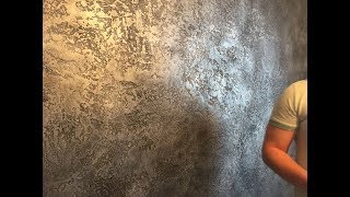 декоративная штукатурка из обычной шпаклёвки - Своими руками! МЕГА КРАСИВО!!!!!