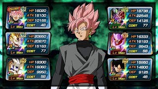100% RAINBOW STAR VILLAINS TEAM! ABSOLUTELY DIABOLICAL! | Dragon Ball Z Dokkan Battle