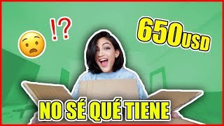 Compré una CAJA MISTERIOSA de 650 DÓLARES (Y NO sé qué tiene ) | Matu Garcés