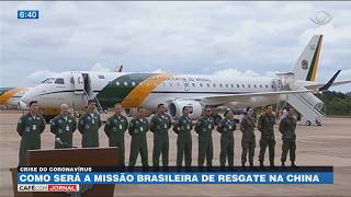 Coronavírus: como será a missão brasileira de resgate na China