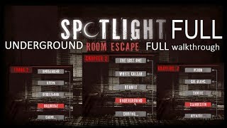 Spotlight Room Escape - Underground - Подполье.