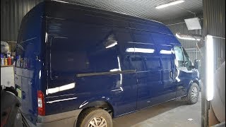 Покраска микроавтобуса Ford Transit