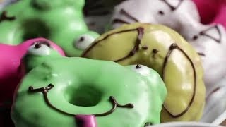 دونات لذيذ باشكال مسلية .