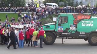 Ралли «Шёлковый путь»-2017. Жерар де Рой в Уфе / Rally "the silk way"-2017. Gerard de Rooy in Ufa