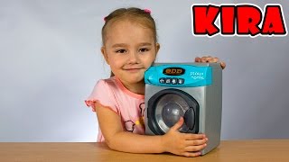 Стиральная машина Плей Хоум Washing Machine Play Home канал Кира channel Kira