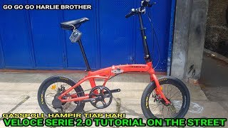 SEPEDA LIPAT PACIFIC ALMUNIUM | FOLDING BIKE VELOCE SERIE 2.0 BY PACIFIC