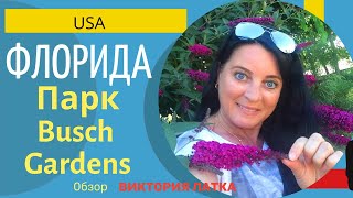 Достопримечательности в штате Флорида/США- Парк Busch Gardens. Часть 6