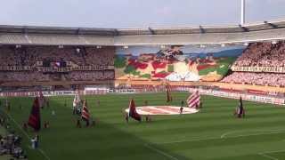 1.FC Nürnberg - Greuther Fürth - Derbychoreographie