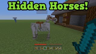 Minecraft Xbox + PS3 - ZOMBIE HORSE & SKELETON HORSE in TU19