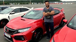 Honda Civic TYPE-R pist testi