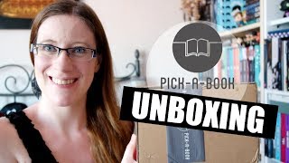 Unboxing | Box littéraire - Pick-a-book